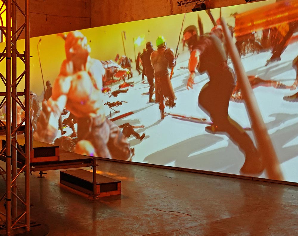 Theo Triantafyllidis’s solo presentation at Chapelle des Trinitaires, Arles, France