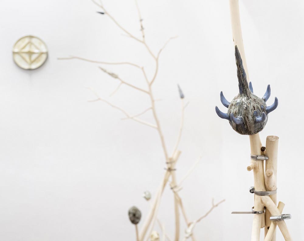 TODAY OUT THE WINDOW THE TREES SEEMED LIKE LIVE ORGANISMS ON THE MOON — Aleksandra Liput at Galeria Labirynt, Lublin, Poland