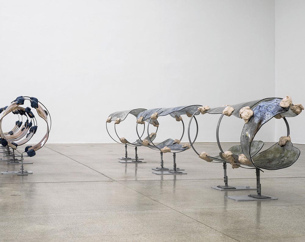 BREATH HOLDING SPELL — Nairy Baghramian at Secession, Vienna, Austria