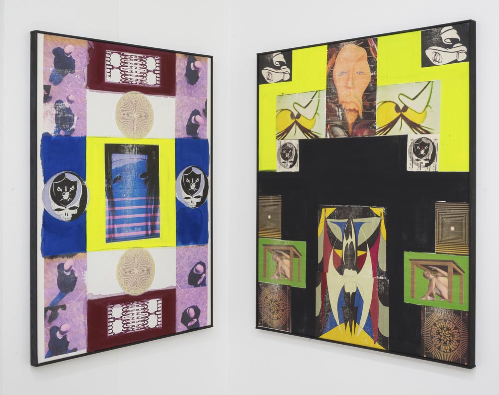 WACHOLDER   – Collaborative paintings — Paul Barsch and Bernd Imminger at Number 1 Main Road,  Ossastrasse 21a, Berlin