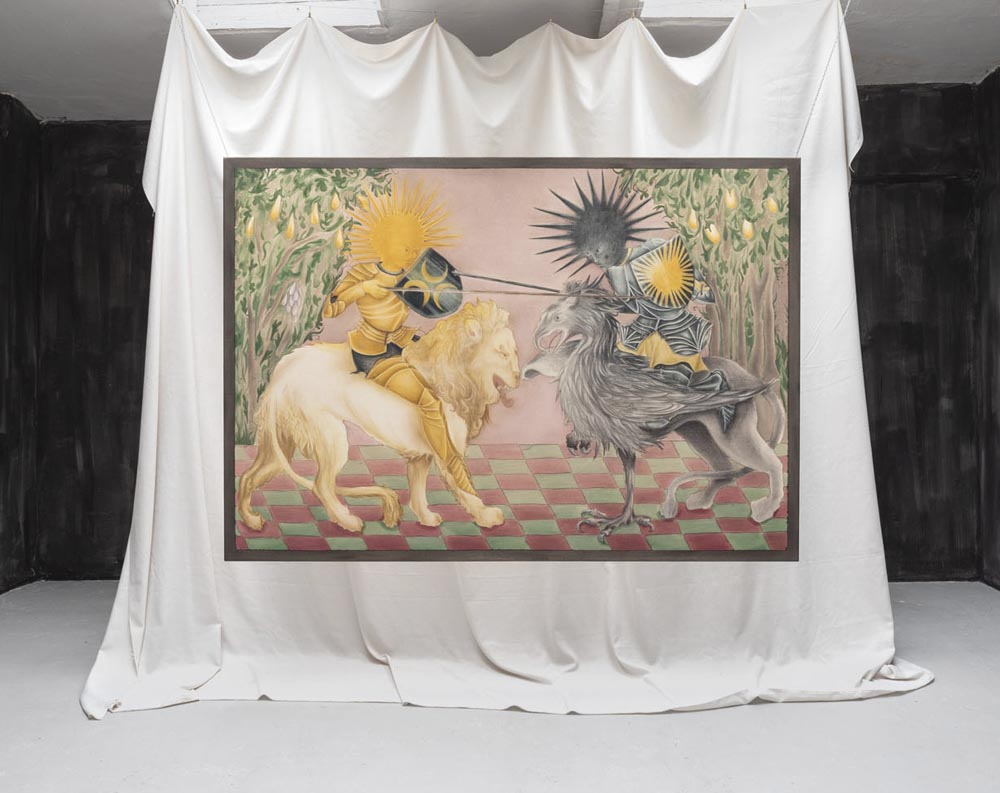 FRIGHTENED BY THE RED MOON — Øleg&Kaśka at Studio PRÁM, Prague