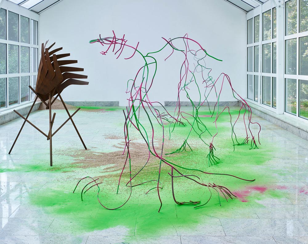 THEM — ﻿Zuza Golińska and Iza Tarasewicz at Centre of Polish Sculpture, Orońsko