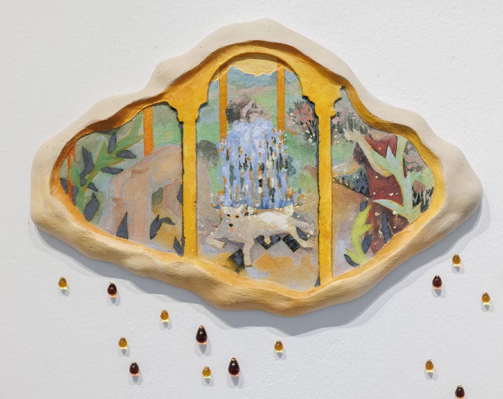 ANABZINI ON THE ICE LAKE — ﻿﻿Merab Gugunashvili at 4710 Gallery, Tbilisi
