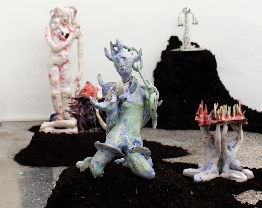 THESE HANDS THAT KEEP BETRAYING ME — Judith Delgado and Anna Bochkova at Hinterconti, Hamburg