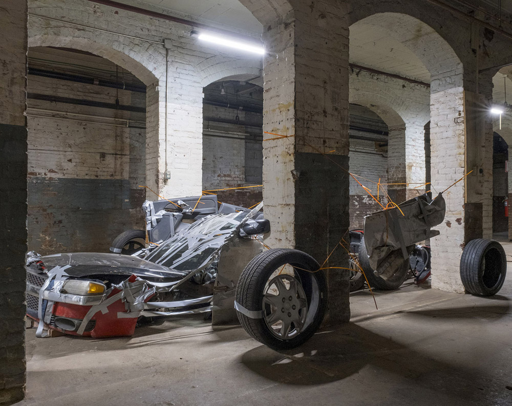 UNTITLED (CAR, EYEBALLED) — Bat-Ami Rivlin @lower_cavity, Holyoke