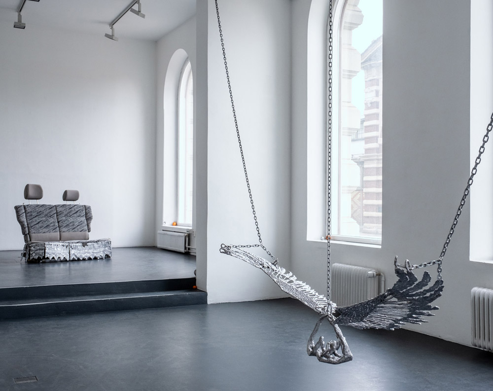 A BASE FOR CRANE — Maija Fox and Valo Vairio @Galleria Sculptor, Helsinki
