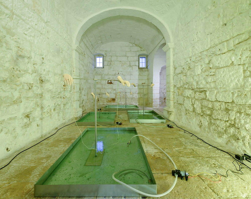 TIDAL, POROUS, AND FRAGMENTARY — Arianna Ladogana @Ex Chiesetta-Fondazione Pino Pascali, Polignano a Mare